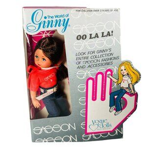 The World of Ginny Vogue Dolls Sasson 1981 Hairstyles 30-1966/B Brunette Brown